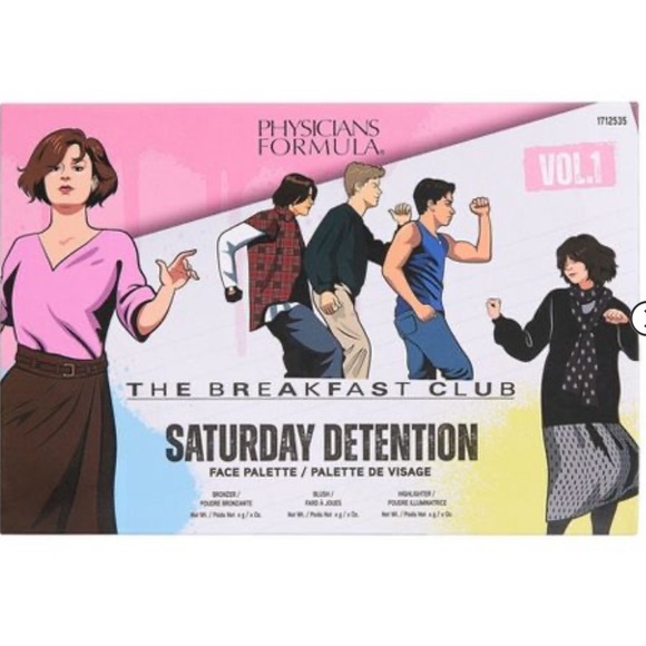 🎁THE BREAKFAST CLUB SATURDAY DETENTION FACE PALETTE VOL 1 - Picture 2 of 8